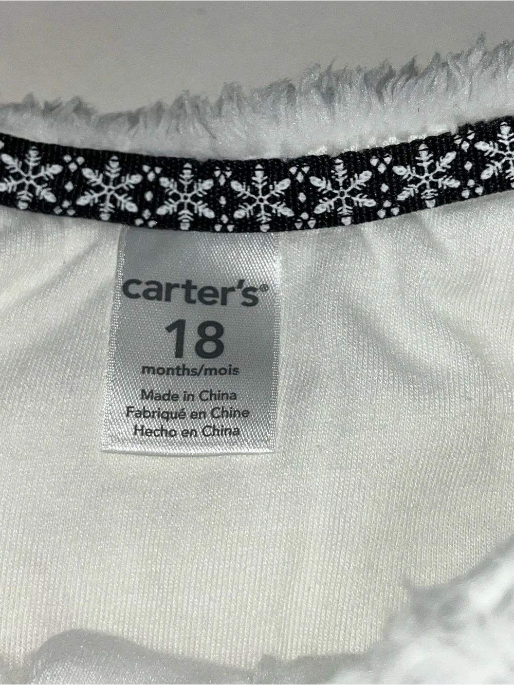 Carters carter’s white